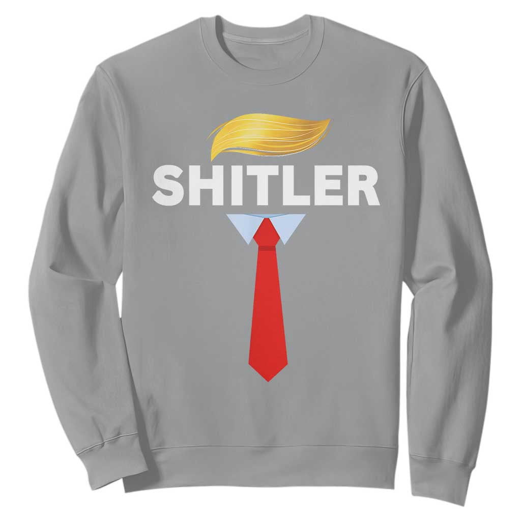 Funny Political Satire Sweatshirt Sarcastic Political Parody TS02 Sport Gray Print Your Wear