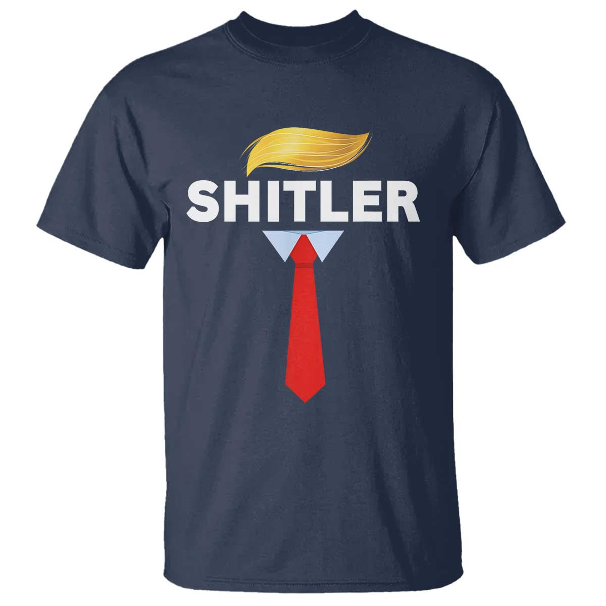 Funny Political Satire T Shirt Sarcastic Political Parody TS02 Navy Print Your Wear