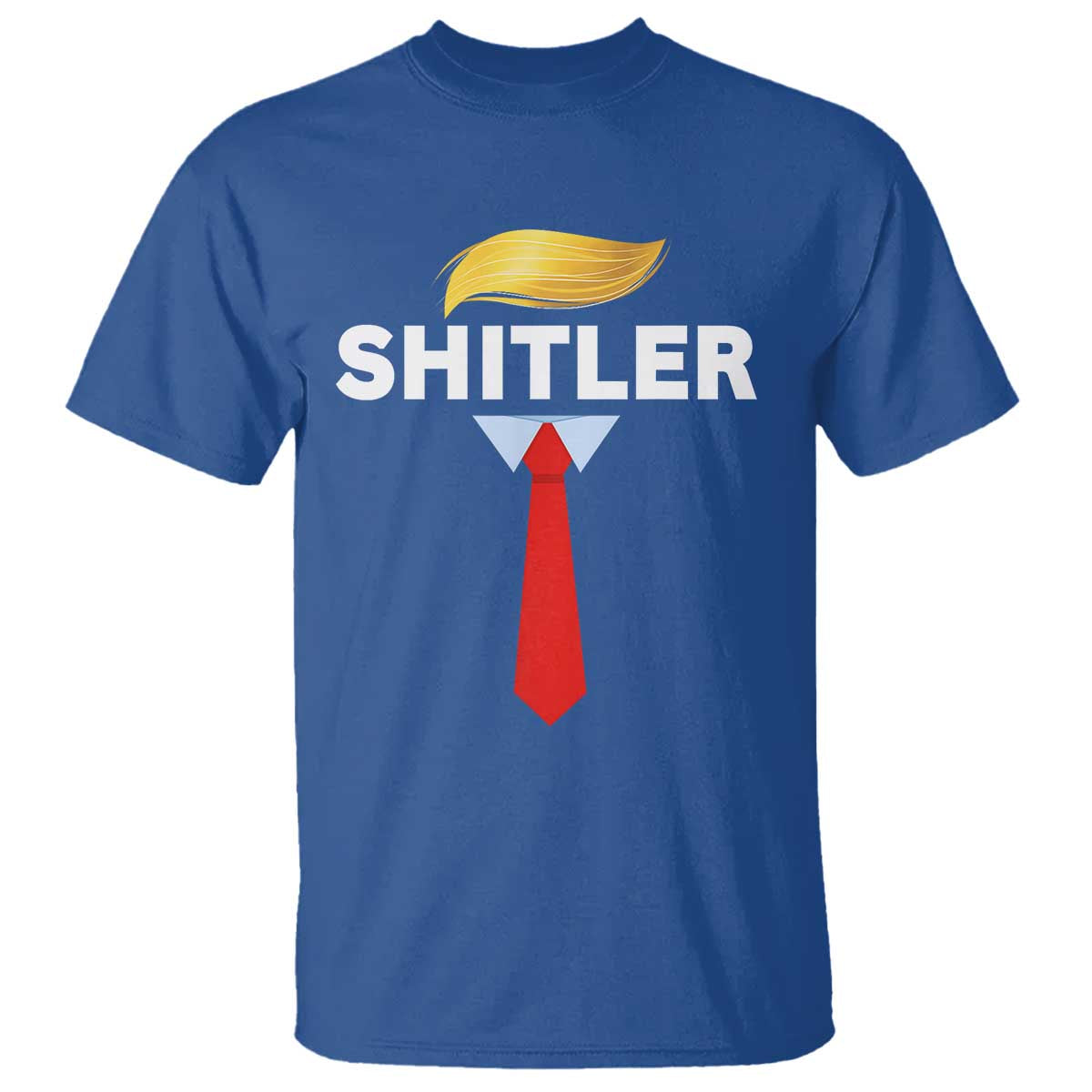 Funny Political Satire T Shirt Sarcastic Political Parody TS02 Royal Blue Print Your Wear
