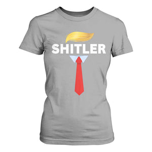 Funny Political Satire T Shirt For Women Sarcastic Political Parody TS02 Sport Gray Print Your Wear