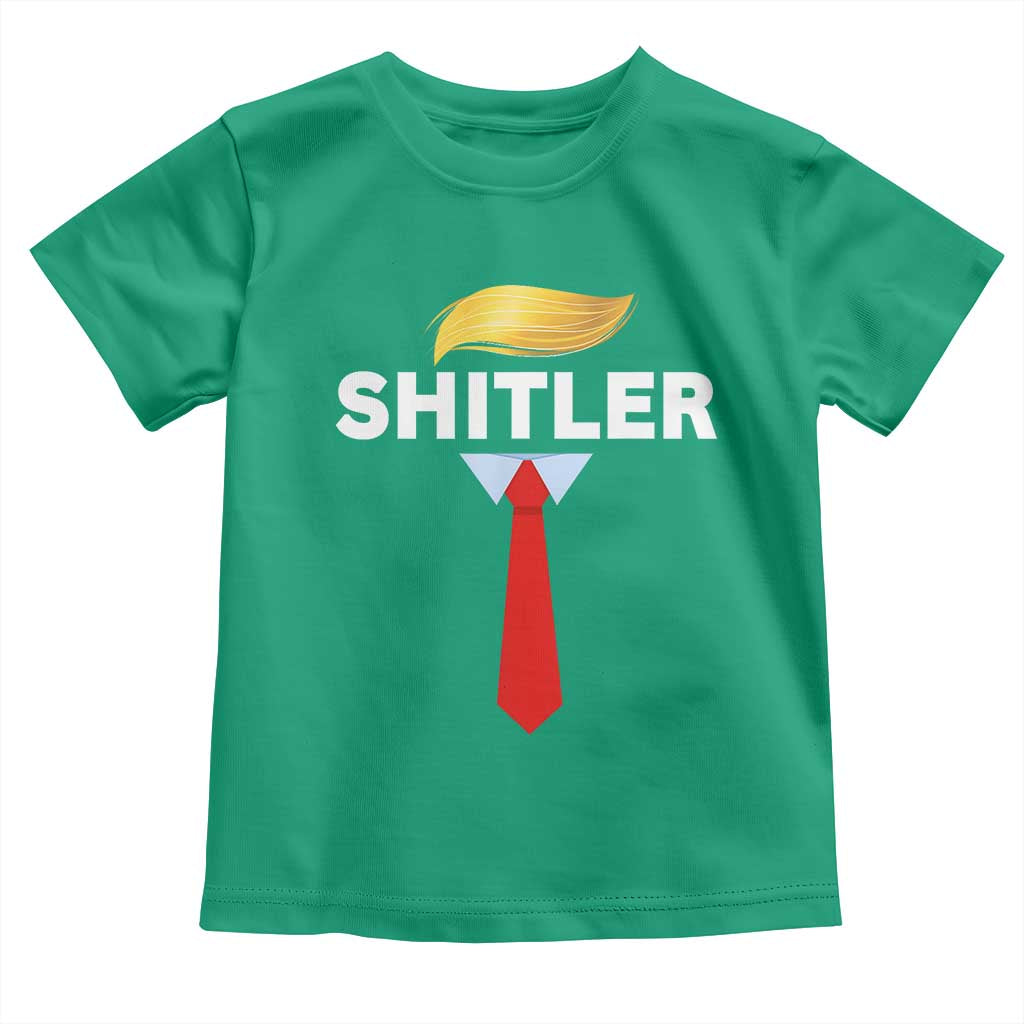 Funny Political Satire Toddler T Shirt Sarcastic Political Parody TS02 Irish Green Print Your Wear