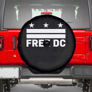Free DC Spare Tire Cover Defend Washington D.C. Statehood Politics TS02 Black Print Your Wear