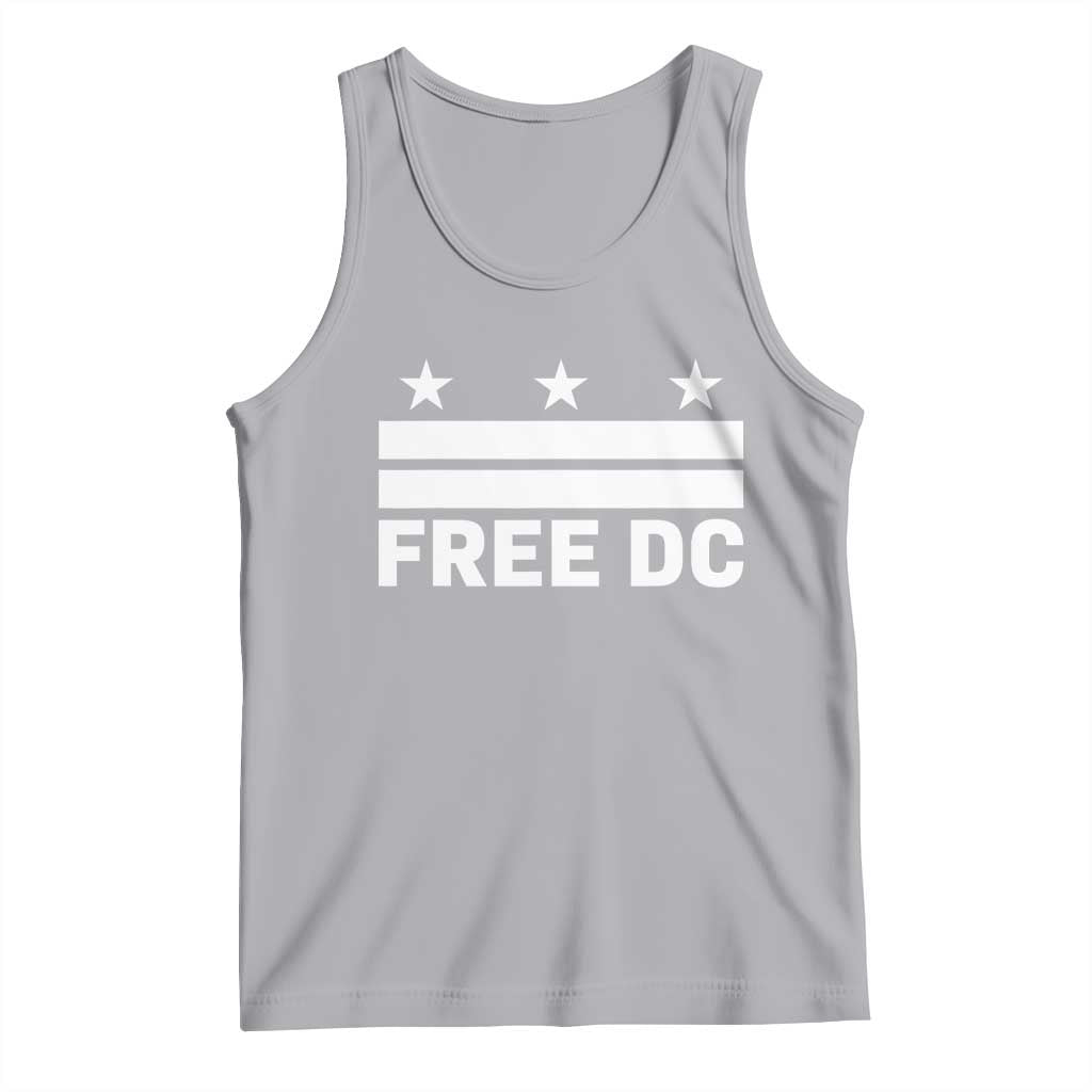 Free DC Tank Top Defend Washington D.C. Statehood Politics TS02 Athletic Heather Print Your Wear