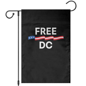 Free DC Garden Flag Defend Washington D.C. Statehood Rights TS02 Black Print Your Wear