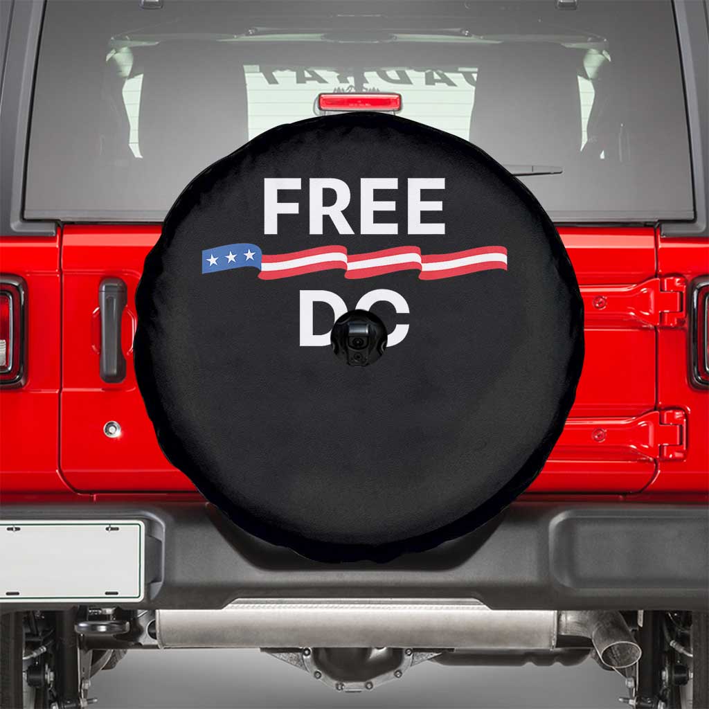 Free DC Spare Tire Cover Defend Washington D.C. Statehood Rights TS02 Black Print Your Wear