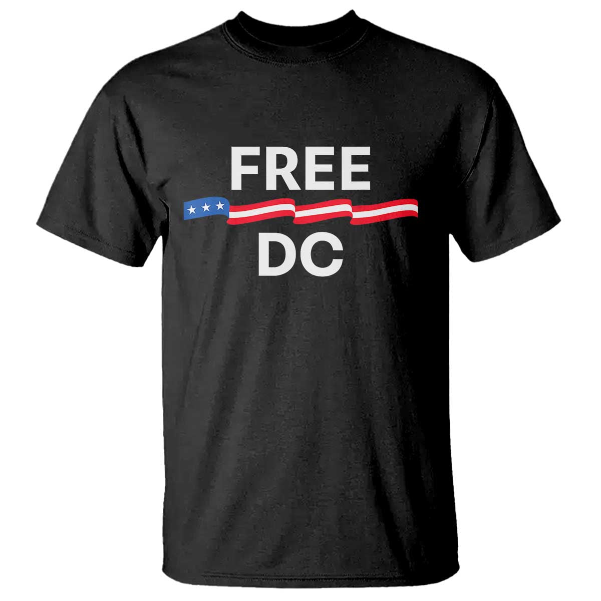 Free DC T Shirt Defend Washington D.C. Statehood Rights TS02 Black Print Your Wear