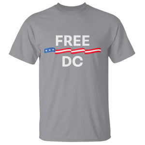 Free DC T Shirt Defend Washington D.C. Statehood Rights TS02 Sport Gray Print Your Wear