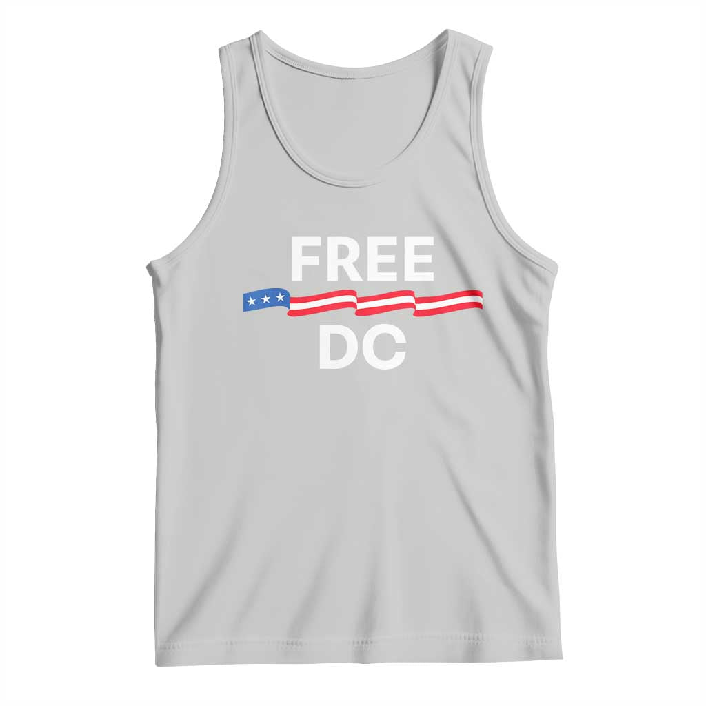Free DC Tank Top Defend Washington D.C. Statehood Rights TS02 Ash Print Your Wear