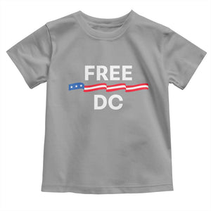Free DC Toddler T Shirt Defend Washington D.C. Statehood Rights TS02 Sport Gray Print Your Wear