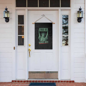Free DC Hands Off Garden Flag Statue of Liberty for Washington D.C. Rights TS02 Print Your Wear