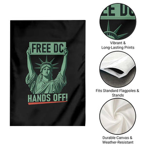 Free DC Hands Off Garden Flag Statue of Liberty for Washington D.C. Rights TS02 Print Your Wear