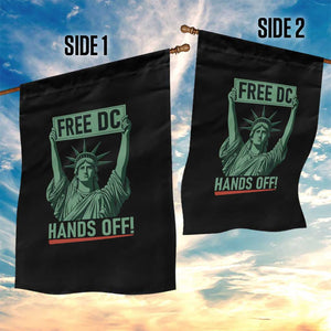 Free DC Hands Off Garden Flag Statue of Liberty for Washington D.C. Rights TS02 Print Your Wear