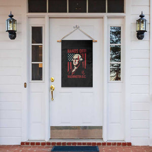 Hands Off DC Patriotic Garden Flag George Washington American Flag TS02 Print Your Wear