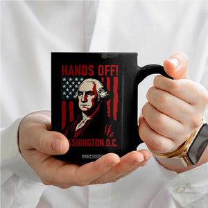 Hands Off DC Patriotic Coffee Mug George Washington American Flag TS02 Print Your Wear