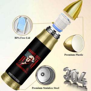 Hands Off DC Patriotic Bullet Tumbler George Washington American Flag TS02 Print Your Wear