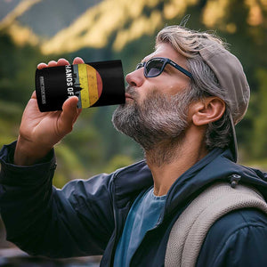 Hands Off DC 4 in 1 Can Cooler Tumbler Retro Washington D.C. Skyline TS02 Print Your Wear