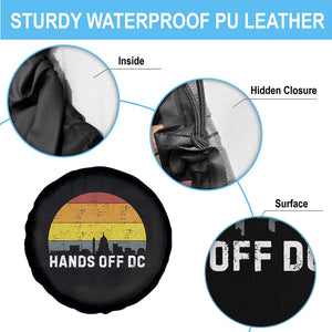 Hands Off DC Spare Tire Cover Retro Washington D.C. Skyline TS02 Print Your Wear