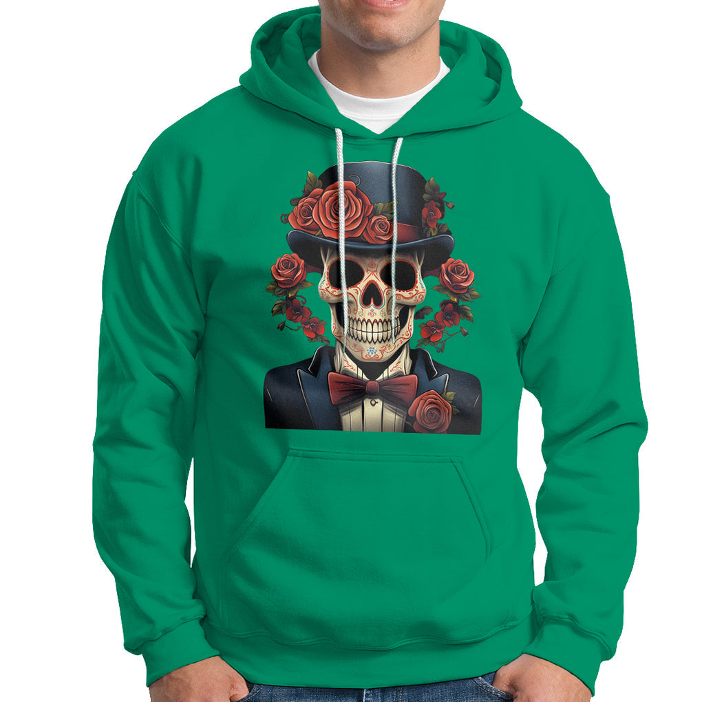Day of the Dead Men Hoodie Dia De Los Muertos Calavera Sugar Skull Man Fancy Dress TS02 Printyourwear