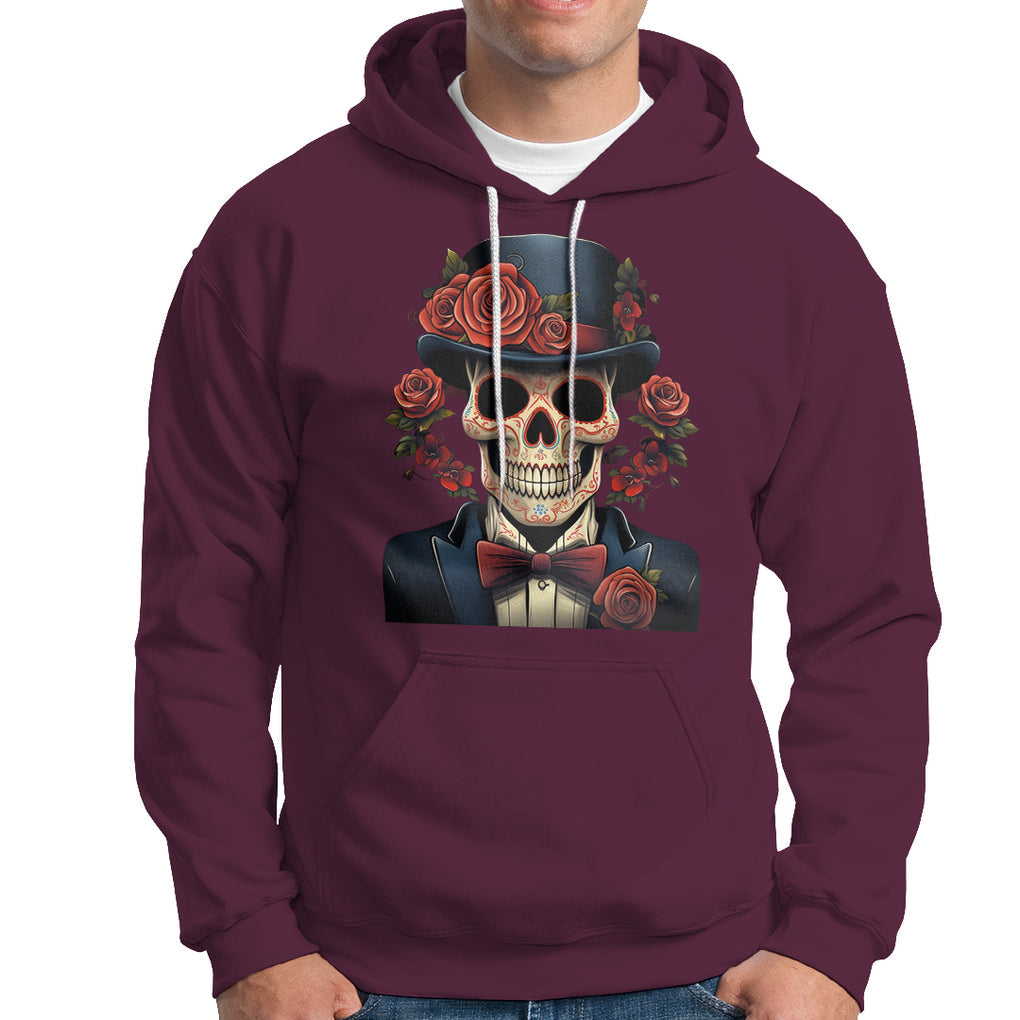 Day of the Dead Men Hoodie Dia De Los Muertos Calavera Sugar Skull Man Fancy Dress TS02 Printyourwear