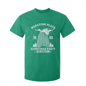 Nakatomi Plaza T Shirt For Kid Christmas Party 1988 Survivor TS02 Irish Green Print Your Wear