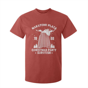 Nakatomi Plaza T Shirt For Kid Christmas Party 1988 Survivor TS02 Red Print Your Wear