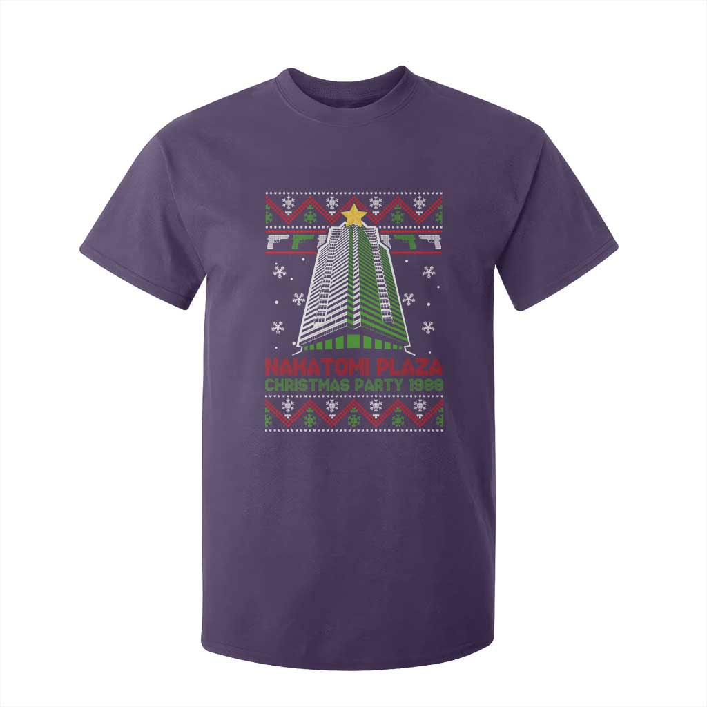 Nakatomi Plaza T Shirt For Kid Christmas Party 1988 TS02 Purple Print Your Wear