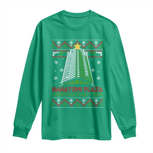 Nakatomi Plaza Long Sleeve Shirt Christmas Party 1988 TS02 Irish Green Print Your Wear