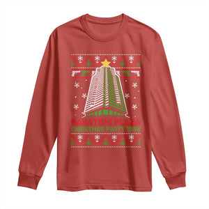 Nakatomi Plaza Long Sleeve Shirt Christmas Party 1988 TS02 Red Print Your Wear