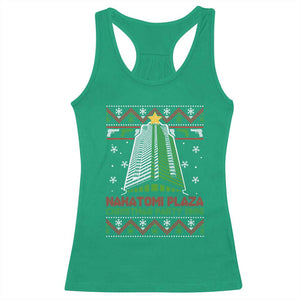 Nakatomi Plaza Racerback Tank Top Christmas Party 1988 TS02 Irish Green Print Your Wear