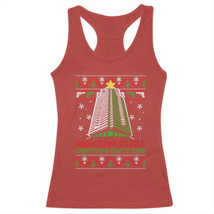 Nakatomi Plaza Racerback Tank Top Christmas Party 1988 TS02 Red Print Your Wear