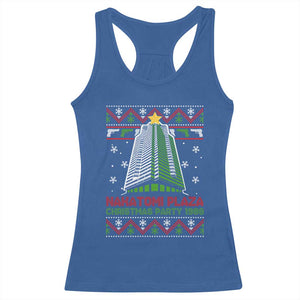 Nakatomi Plaza Racerback Tank Top Christmas Party 1988 TS02 Royal Blue Print Your Wear