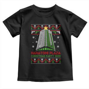 Nakatomi Plaza Toddler T Shirt Christmas Party 1988 TS02 Black Print Your Wear