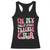 In My Holly Jolly Teacher Era Xmas Groovy Christmas Racerback Tank Top TS02 Black Print Your Wear
