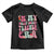 In My Holly Jolly Teacher Era Xmas Groovy Christmas Toddler T Shirt TS02 Black Print Your Wear