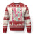 In My Holly Jolly Teacher Era Xmas Groovy Christmas Ugly Christmas Sweater TS02 Red Print Your Wear