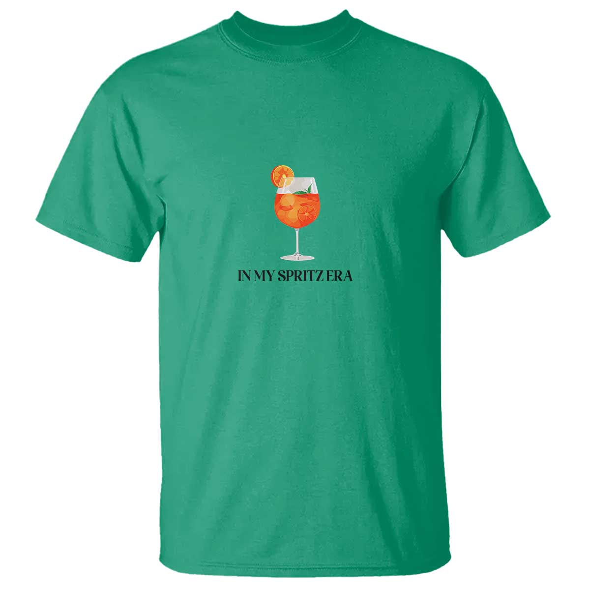 Aperol Spritz Lover T Shirt In My Spritz Era Holy TS02 Irish Green Print Your Wear