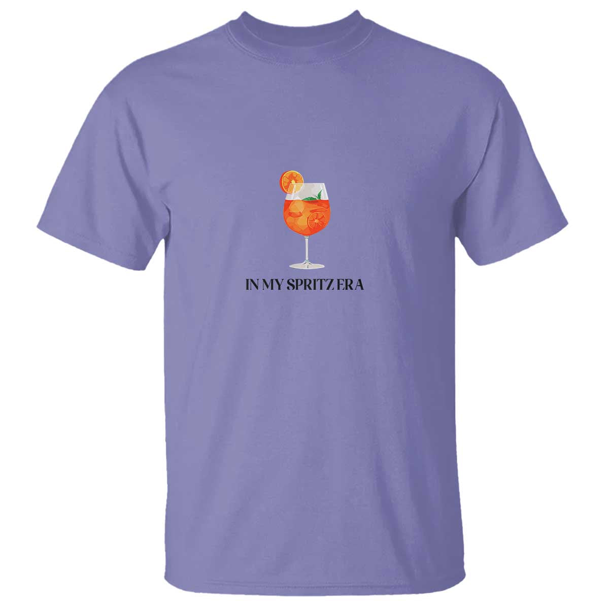 Aperol Spritz Lover T Shirt In My Spritz Era Holy TS02 Violet Print Your Wear