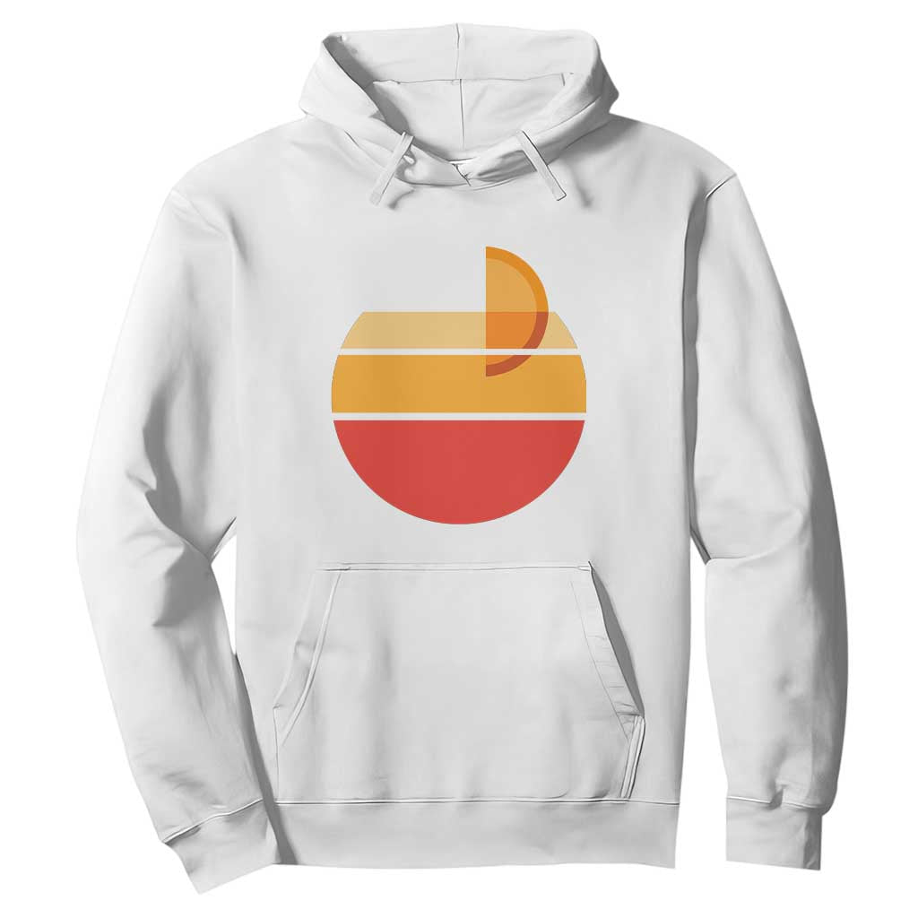 Aperol Spritz Hoodie Sprizz Summer Cocktail Lover Retro Sunset TS02 White Print Your Wear