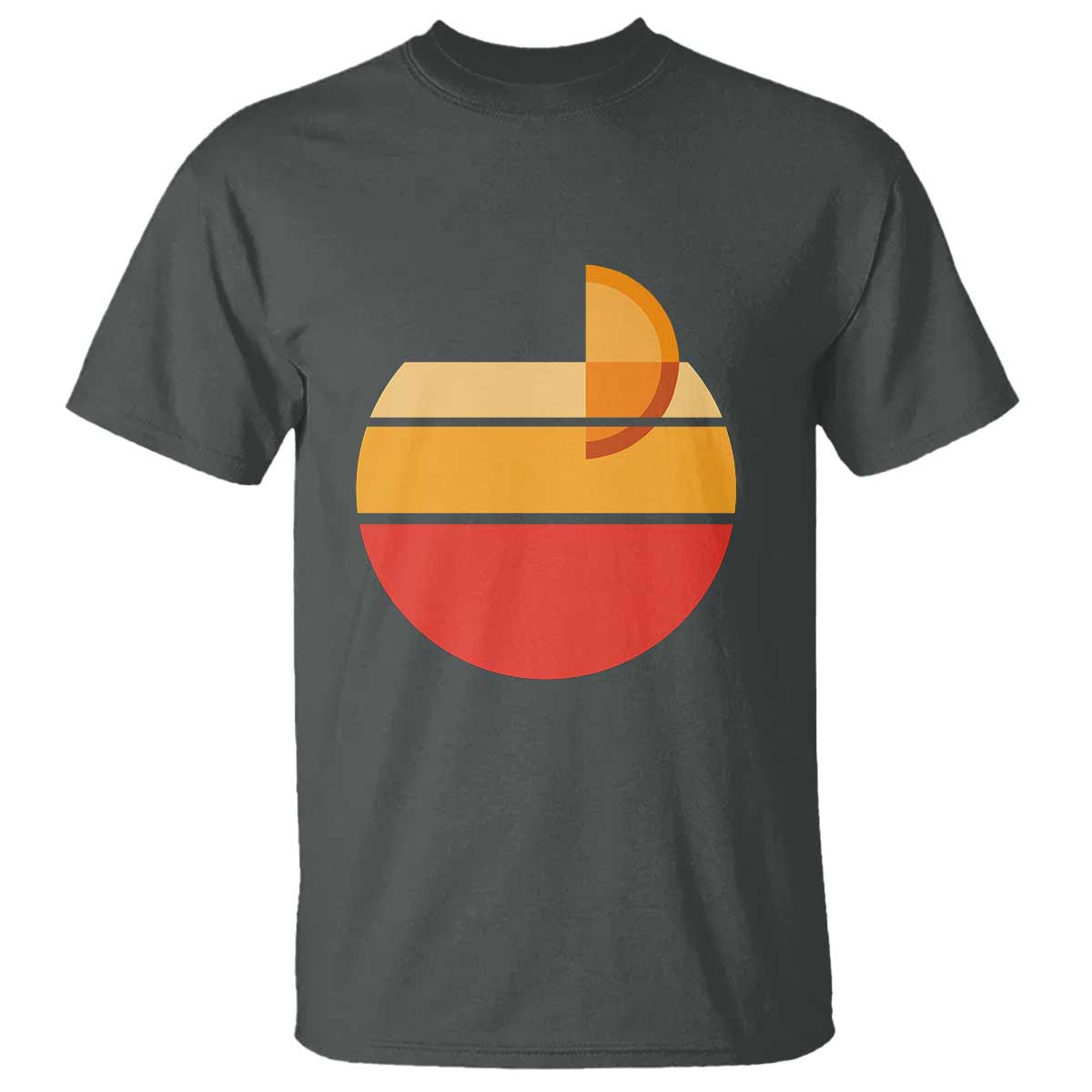 Aperol Spritz T Shirt Sprizz Summer Cocktail Lover Retro Sunset TS02 Dark Heather Print Your Wear