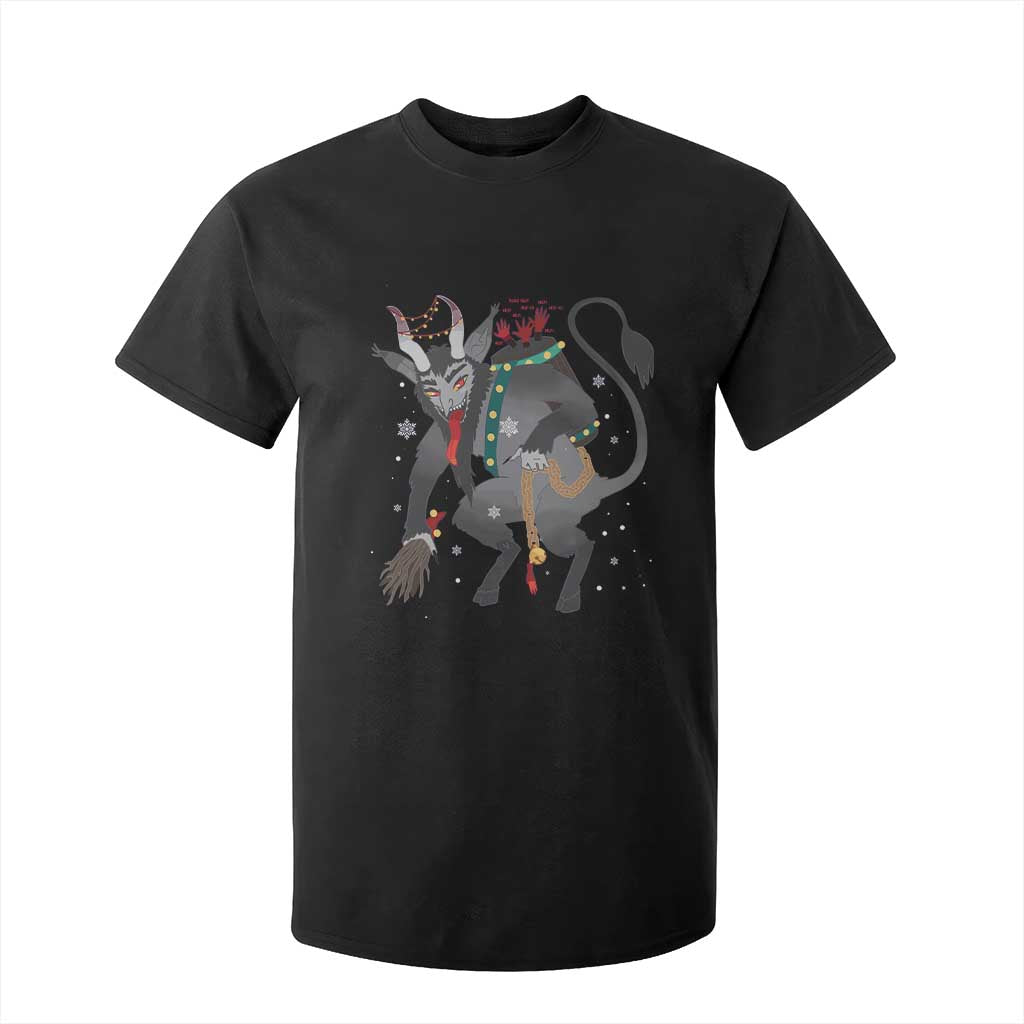 Christmas Merry Krampus T Shirt For Kid Naughty Horror Evil Xmas Psychobilly TS02 Black Print Your Wear