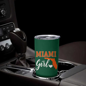 Miami Girl Pride Tumbler Cup Florida State Map Local Love TS02 Print Your Wear