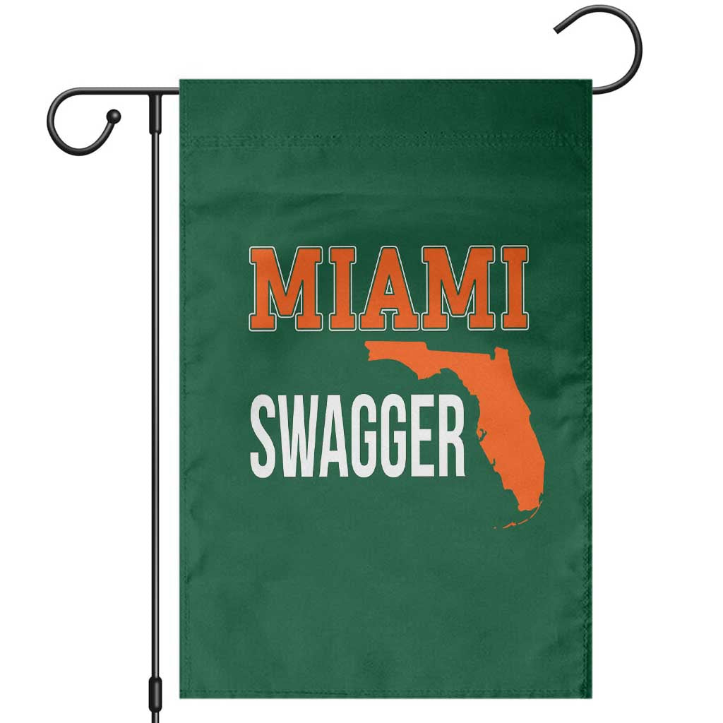 Miami Swagger Pride Garden Flag Florida State Map Local Love TS02 Irish Green Print Your Wear