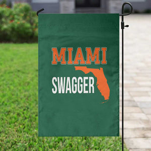 Miami Swagger Pride Garden Flag Florida State Map Local Love TS02 Print Your Wear