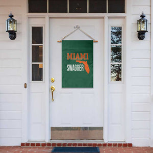 Miami Swagger Pride Garden Flag Florida State Map Local Love TS02 Print Your Wear