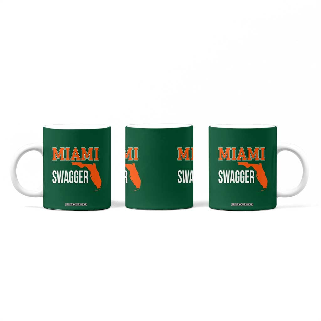 Miami Swagger Pride Coffee Mug Florida State Map Local Love TS02 Print Your Wear