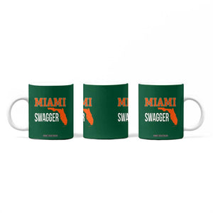 Miami Swagger Pride Coffee Mug Florida State Map Local Love TS02 Print Your Wear