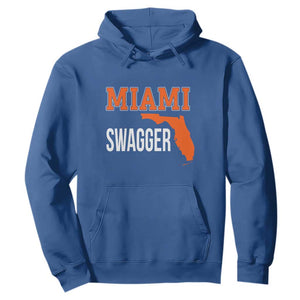 Miami Swagger Pride Hoodie Florida State Map Local Love TS02 Royal Blue Print Your Wear