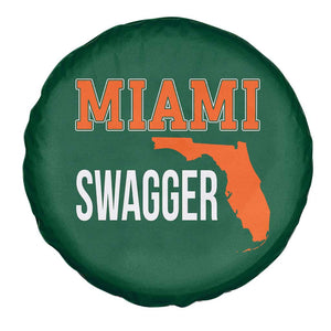 Miami Swagger Pride Spare Tire Cover Florida State Map Local Love TS02 Print Your Wear