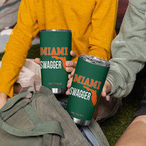 Miami Swagger Pride Tumbler Cup Florida State Map Local Love TS02 Print Your Wear