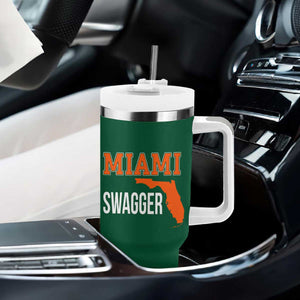 Miami Swagger Pride Tumbler With Handle Florida State Map Local Love TS02 Print Your Wear